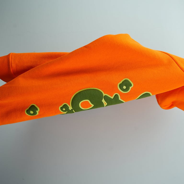 Sp5der Beluga Hoodie Orange - 12