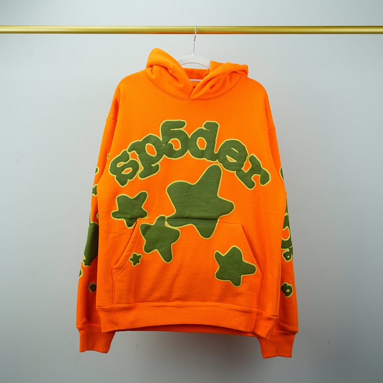 Sp5der Beluga Hoodie Orange - 18