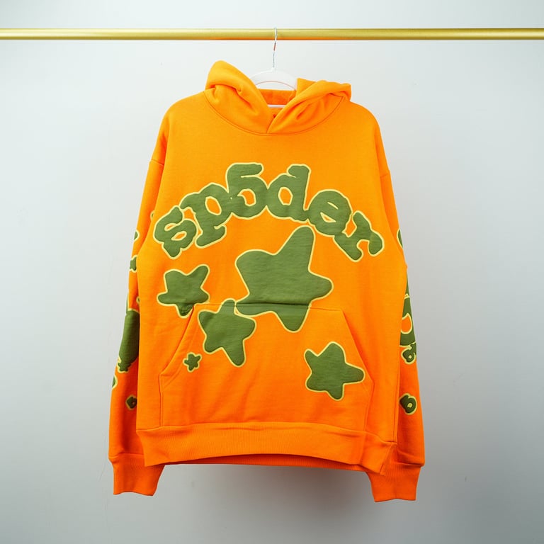 Sp5der Beluga Hoodie Orange - 19