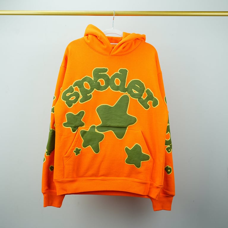 Sp5der Beluga Hoodie Orange - 20