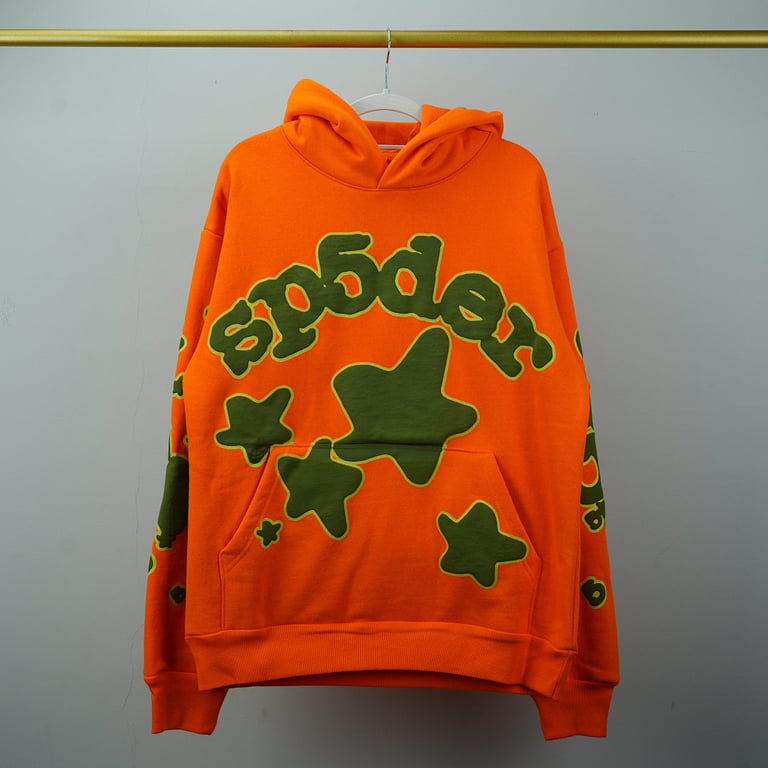 Sp5der Beluga Hoodie Orange - 21