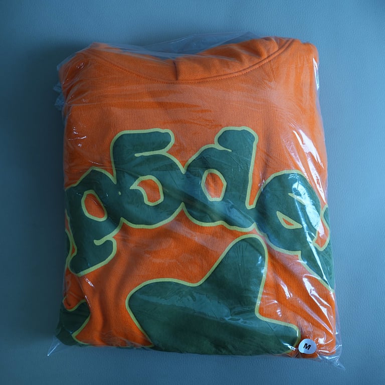 Sp5der Beluga Hoodie Orange - 3