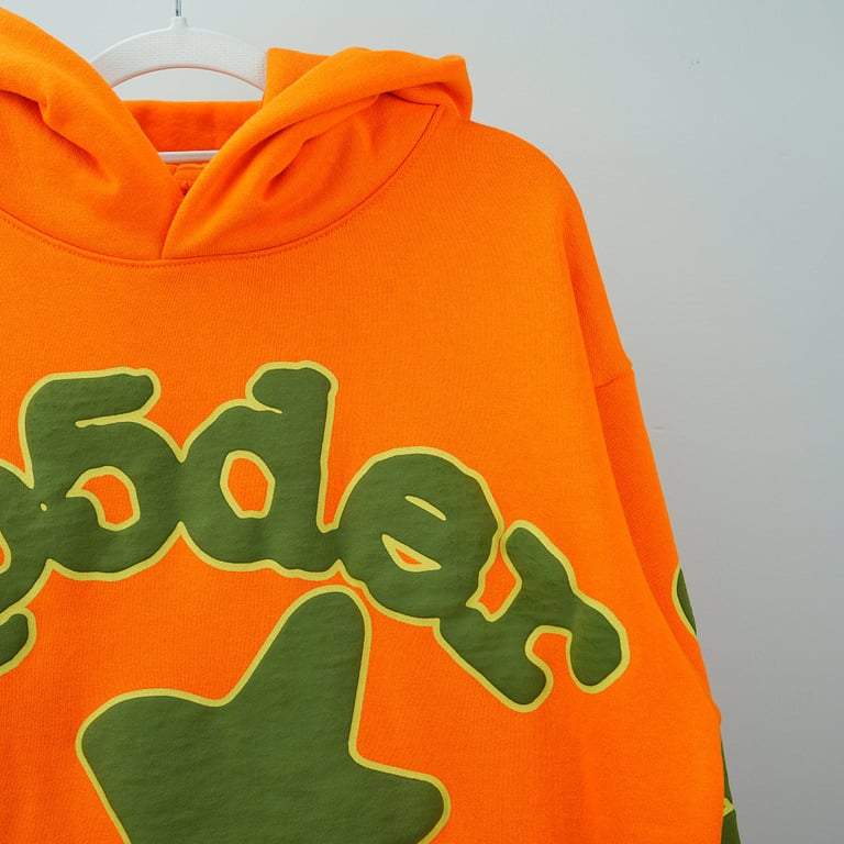 Sp5der Beluga Hoodie Orange - 31