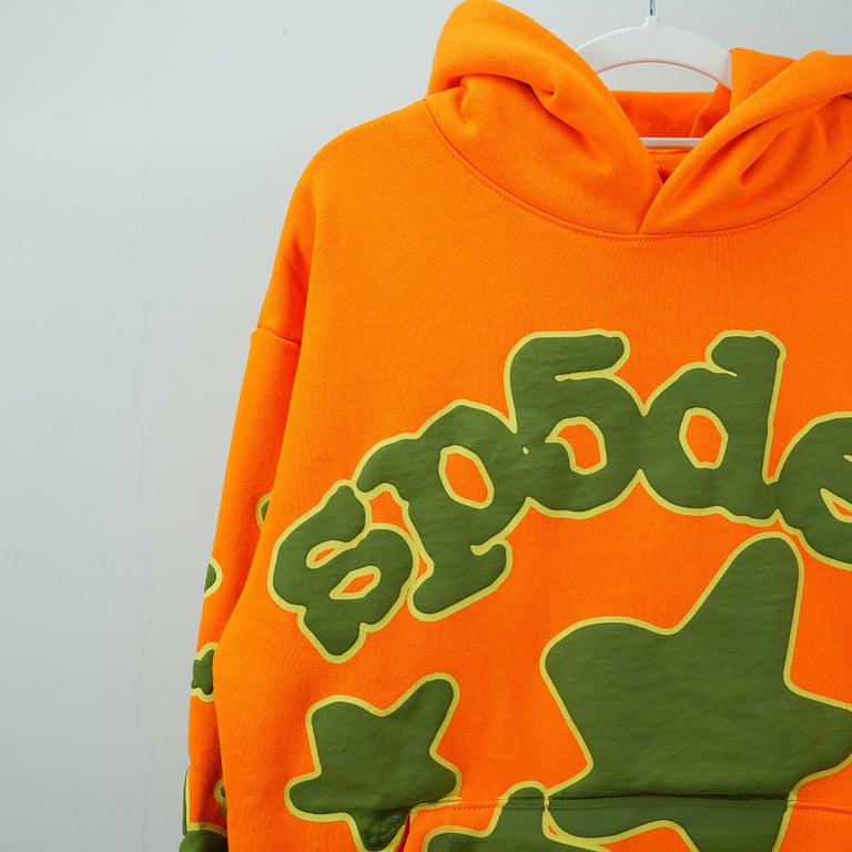Sp5der Beluga Hoodie Orange - 32