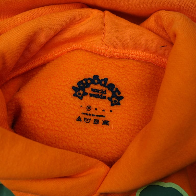 Sp5der Beluga Hoodie Orange - 4
