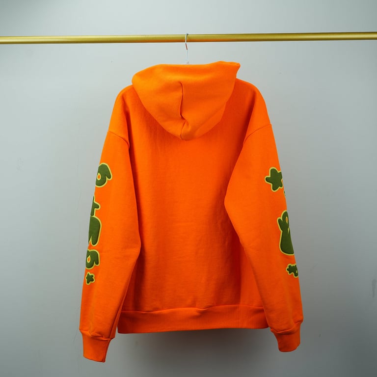 Sp5der Beluga Hoodie Orange - 8