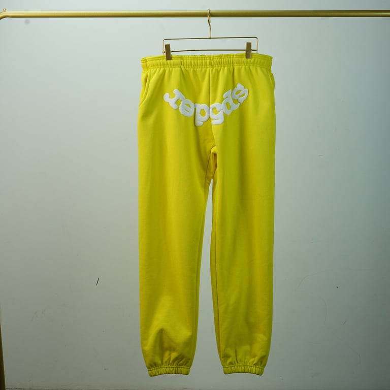 Sp5der Websuit Sweatpant Yellow - 21