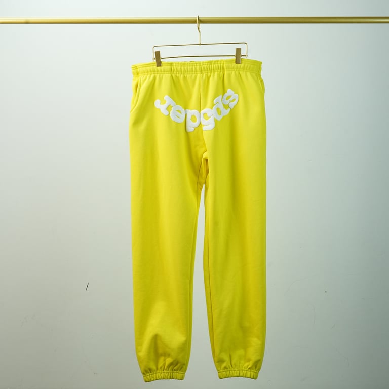 Sp5der Websuit Sweatpant Yellow - 23