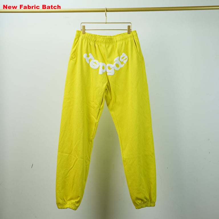 Sp5der Websuit Sweatpant Yellow - 8