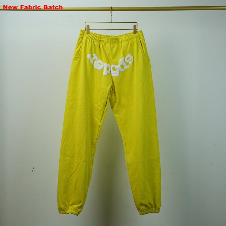 Sp5der Websuit Sweatpant Yellow - 9
