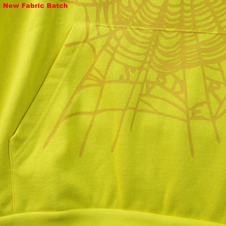 Sp5der Websuit Hoodie Yellow - 11