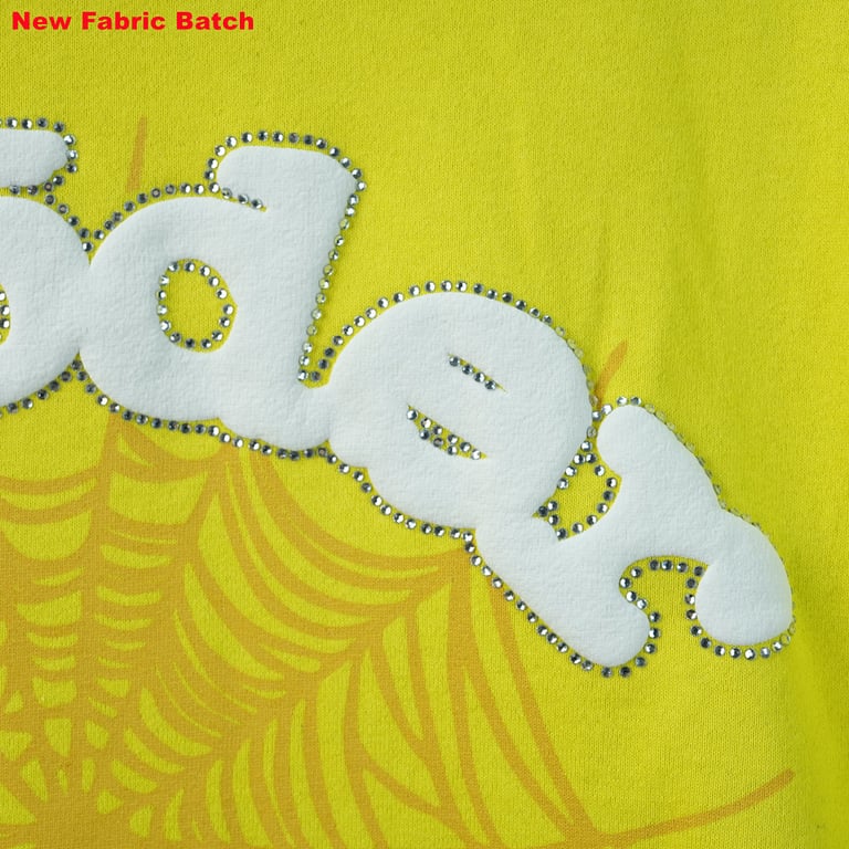 Sp5der Websuit Hoodie Yellow - 13