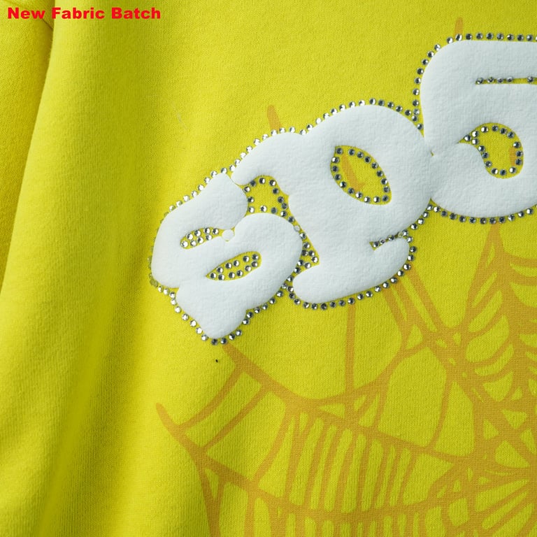 Sp5der Websuit Hoodie Yellow - 14