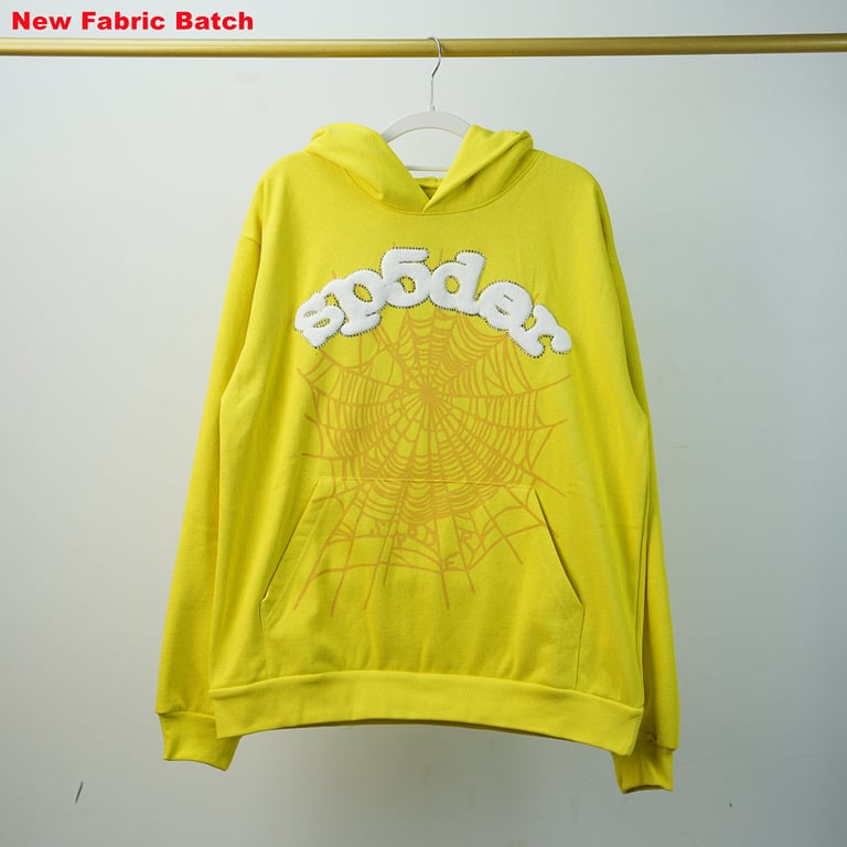 Sp5der Websuit Hoodie Yellow - 18
