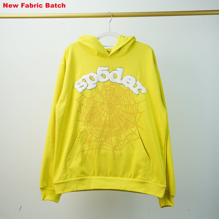 Sp5der Websuit Hoodie Yellow - 19