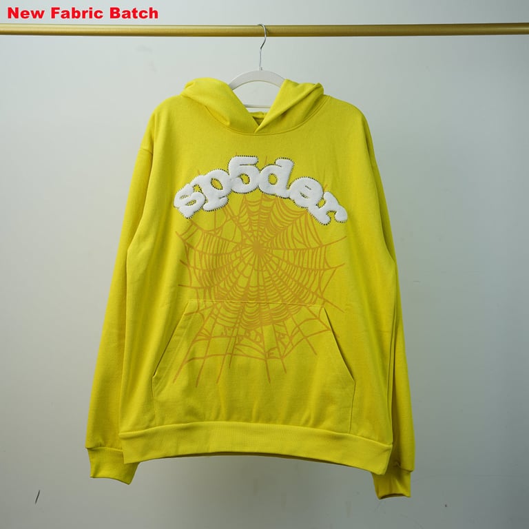 Sp5der Websuit Hoodie Yellow - 20