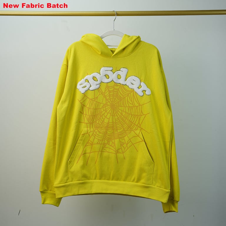 Sp5der Websuit Hoodie Yellow - 21