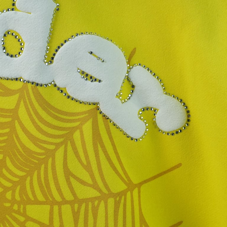 Sp5der Websuit Hoodie Yellow - 27