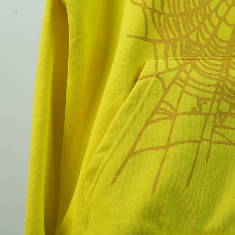 Sp5der Websuit Hoodie Yellow - 30