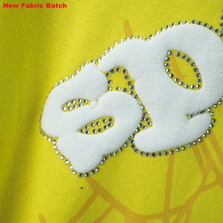 Sp5der Websuit Hoodie Yellow - 9