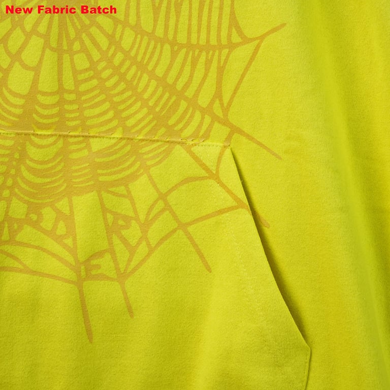 Sp5der Websuit Hoodie Yellow - 10