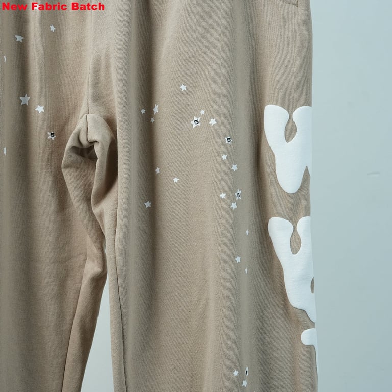 Sp5der Beluga Sweatpants Light Brown - 15
