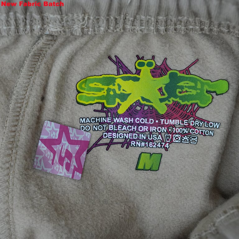 Sp5der Beluga Sweatpants Light Brown - 21