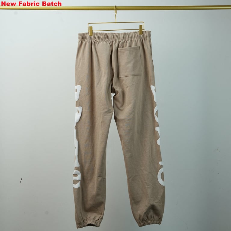 Sp5der Beluga Sweatpants Light Brown - 7
