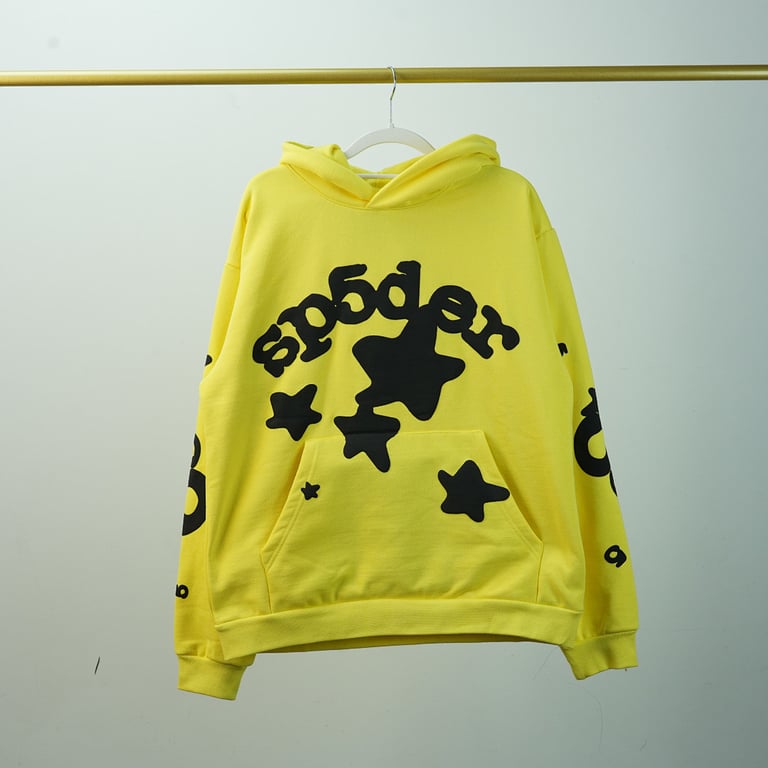 Sp5der Beluga Hoodie Gold - 25