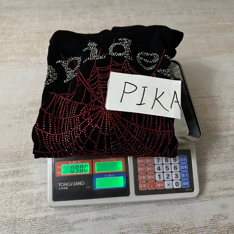 Sp5der OG Rhinestone Logo Hoodie Black - 39