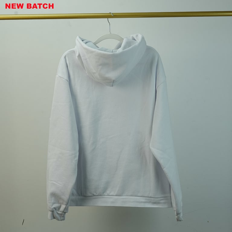 Sp5der Rhinestone Logo Hoodie White - 35