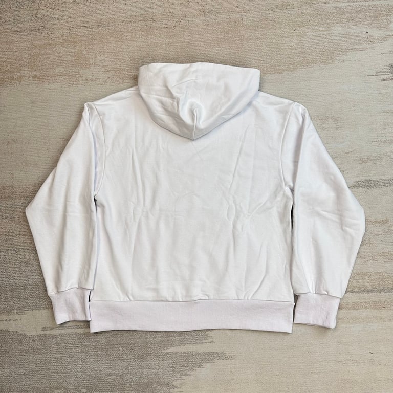 Sp5der Rhinestone Logo Hoodie White - 6