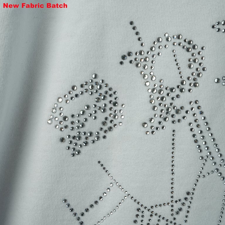 Sp5der Rhinestone Logo Hoodie White - 63