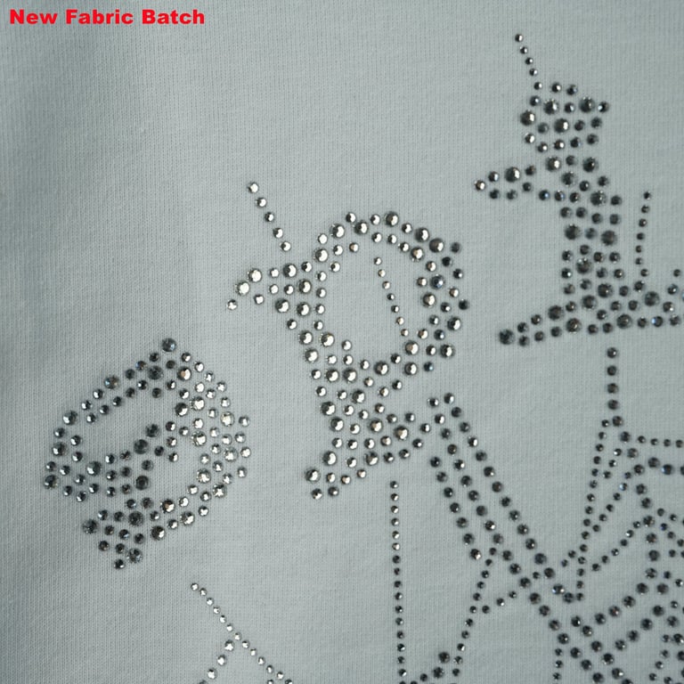 Sp5der Rhinestone Logo Hoodie White - 80
