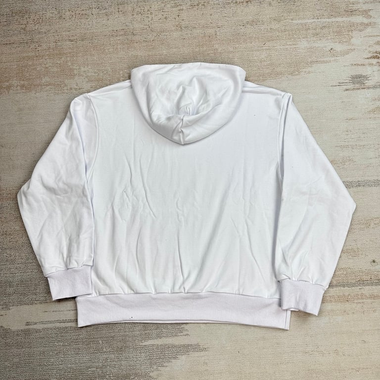 Sp5der Rhinestone Logo Hoodie White - 10