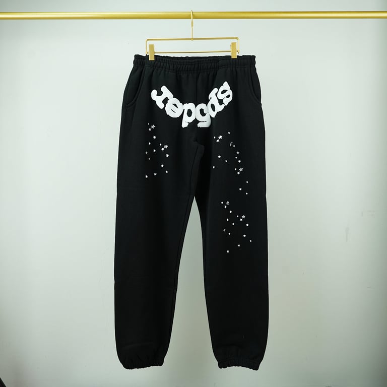 Sp5der OG Web Sweatpants Black - 17