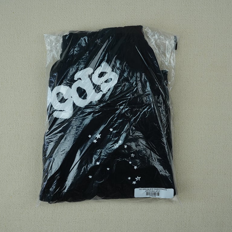 Sp5der OG Web Sweatpants Black - 18