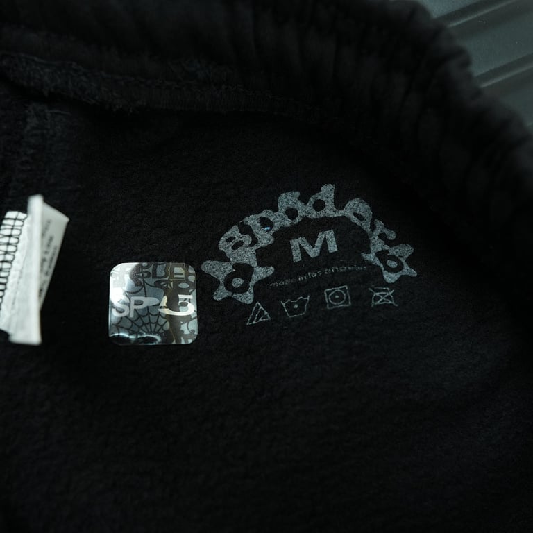 Sp5der OG Web Sweatpants Black - 5