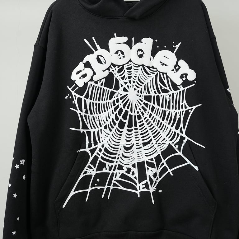 Sp5der OG Web Hoodie Black - 11