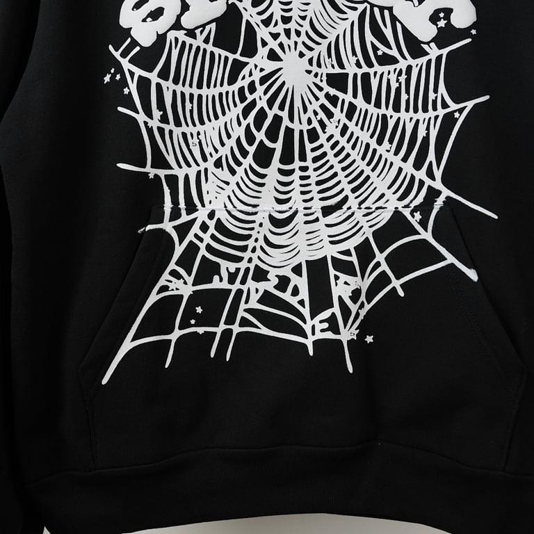 Sp5der OG Web Hoodie Black - 14