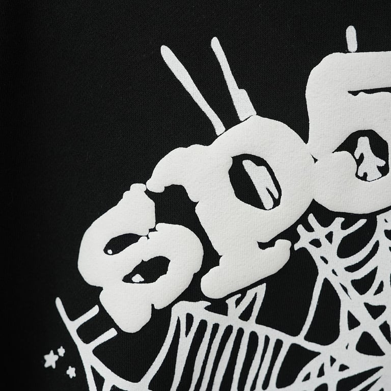 Sp5der OG Web Hoodie Black - 19