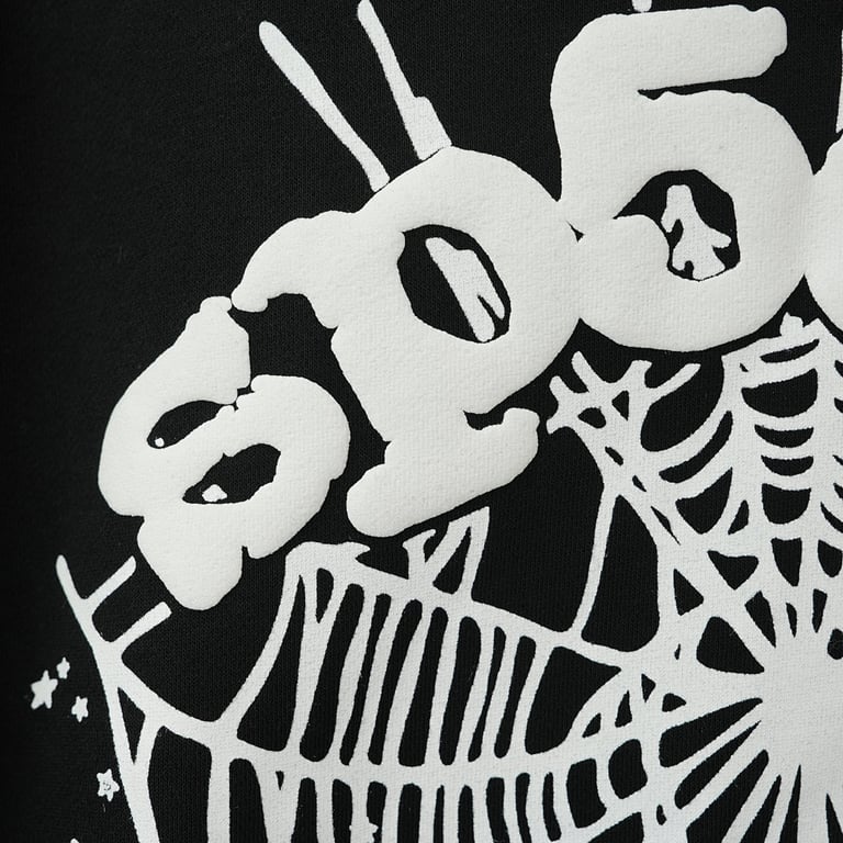 Sp5der OG Web Hoodie Black - 5