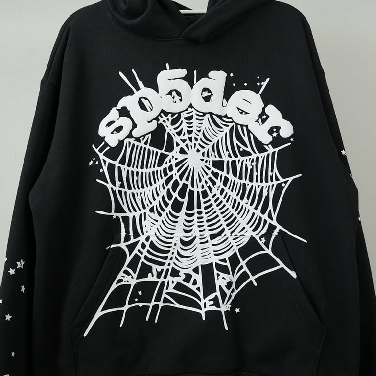 Sp5der OG Web Hoodie Black - 6
