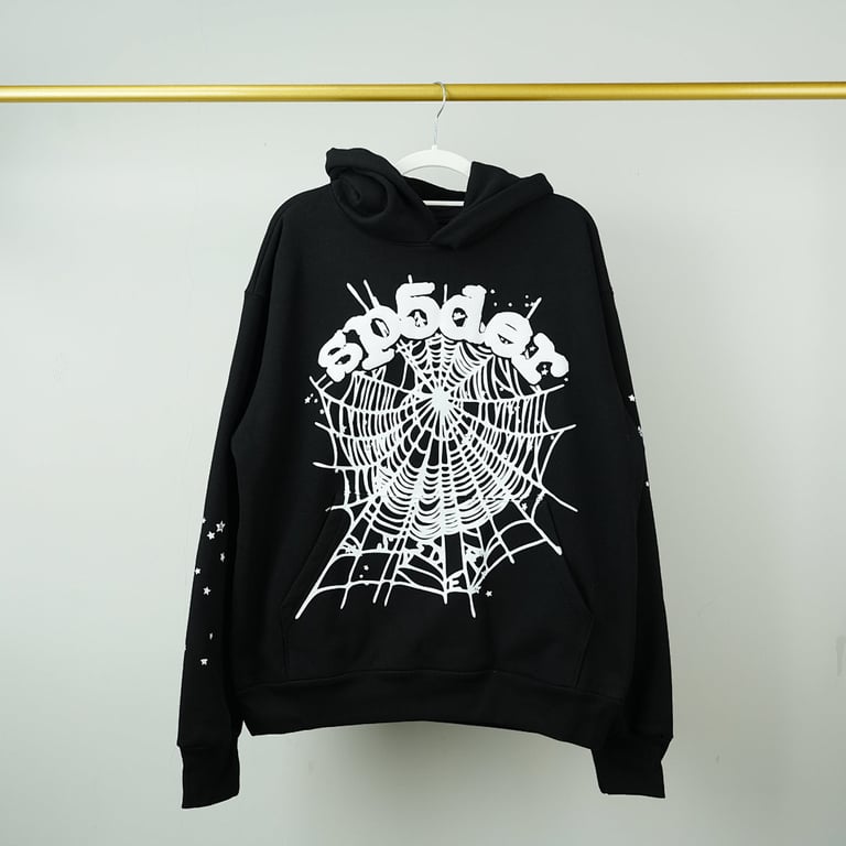 Sp5der OG Web Hoodie Black - 8