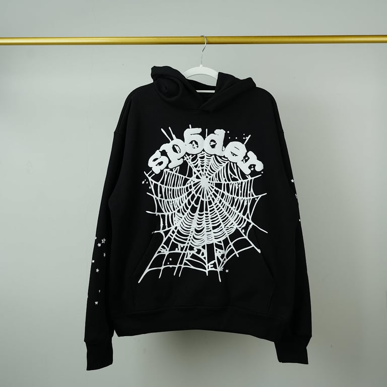 Sp5der OG Web Hoodie Black - 9