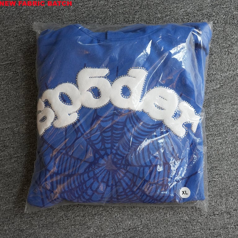 Sp5der Websuit Hoodie Blue - 15
