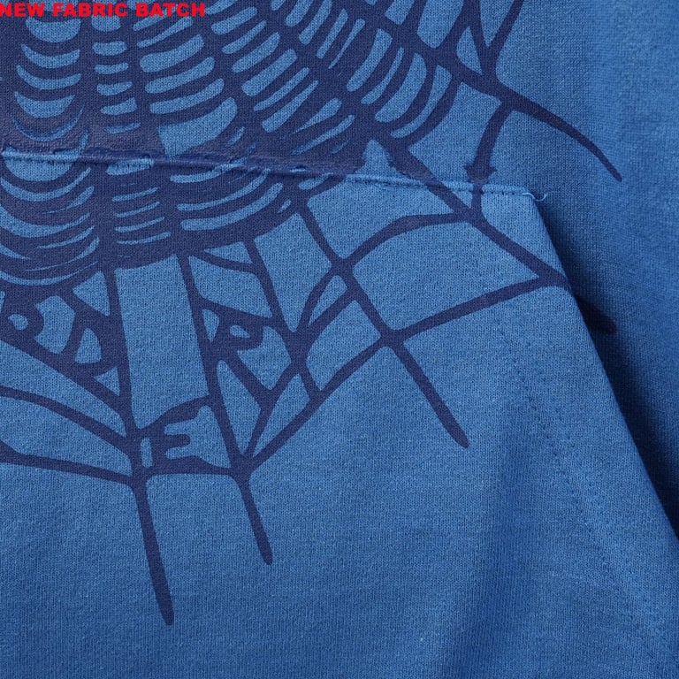 Sp5der Websuit Hoodie Blue - 22