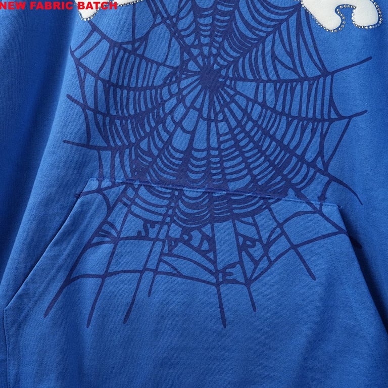 Sp5der Websuit Hoodie Blue - 24