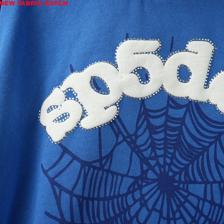 Sp5der Websuit Hoodie Blue - 6