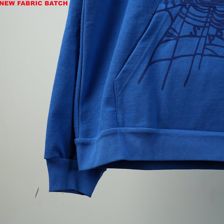 Sp5der Websuit Hoodie Blue - 8